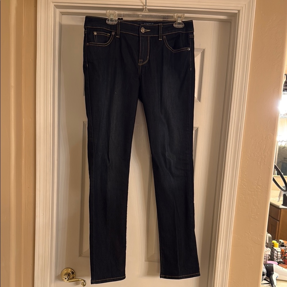 The Limited Indigo Simply Straight 678 Low Rise Jeans